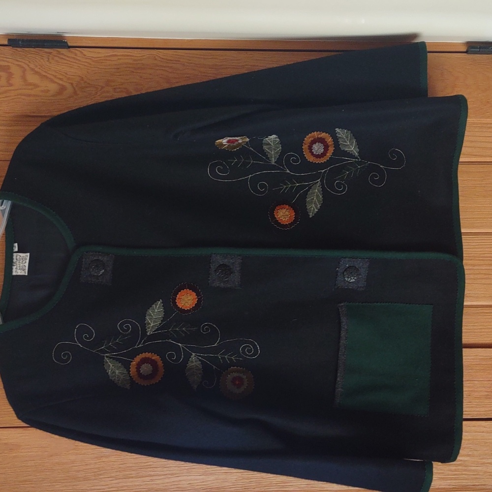 Embroidered Wool Jacket
